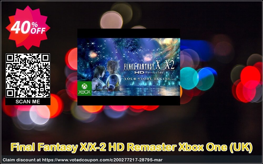 Final Fantasy X/X-2 HD Remaster Xbox One, UK  Coupon Code Apr 2024, 40% OFF - VotedCoupon