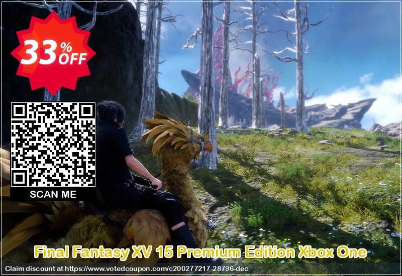 Final Fantasy XV 15 Premium Edition Xbox One Coupon Code May 2024, 33% OFF - VotedCoupon