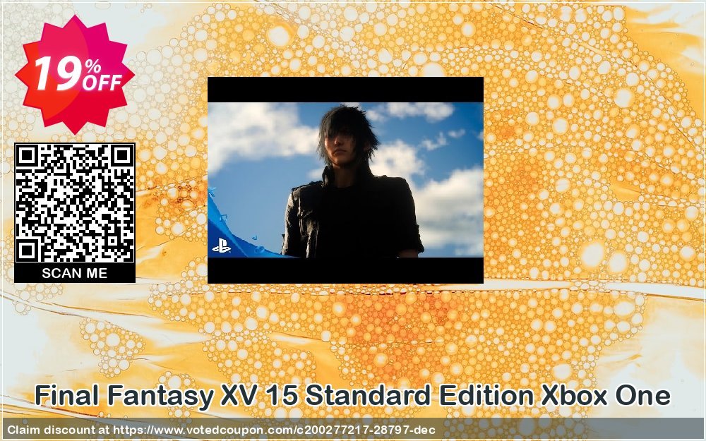 Final Fantasy XV 15 Standard Edition Xbox One Coupon Code May 2024, 19% OFF - VotedCoupon