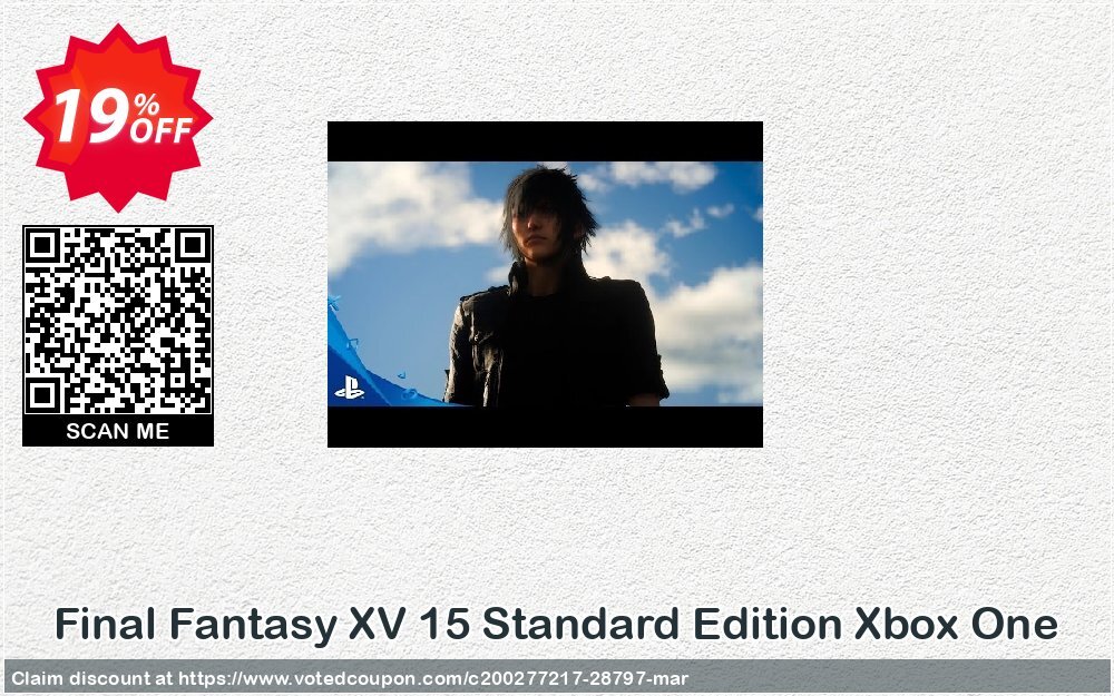 Final Fantasy XV 15 Standard Edition Xbox One Coupon Code May 2024, 19% OFF - VotedCoupon