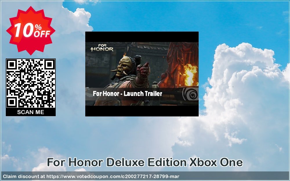 For Honor Deluxe Edition Xbox One Coupon Code May 2024, 10% OFF - VotedCoupon