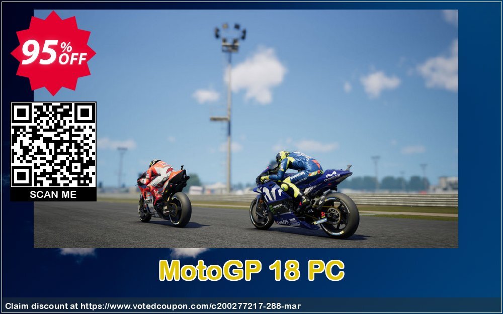 MotoGP 18 PC Coupon, discount MotoGP 18 PC Deal. Promotion: MotoGP 18 PC Exclusive offer 