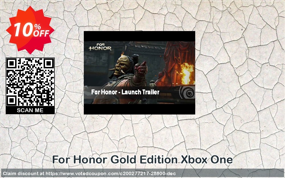 For Honor Gold Edition Xbox One Coupon Code Apr 2024, 10% OFF - VotedCoupon