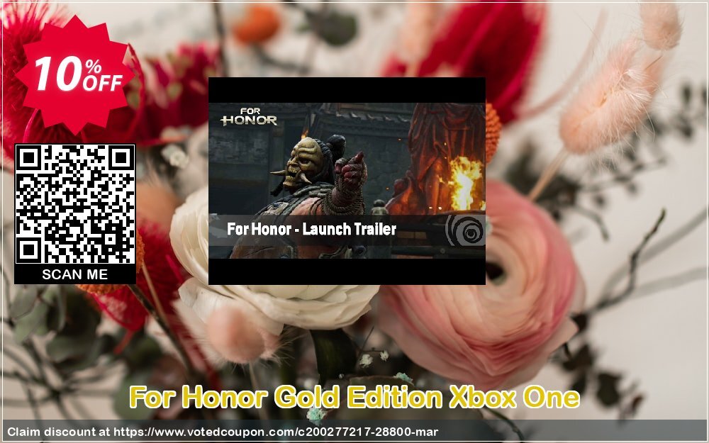 For Honor Gold Edition Xbox One Coupon, discount For Honor Gold Edition Xbox One Deal. Promotion: For Honor Gold Edition Xbox One Exclusive Easter Sale offer 