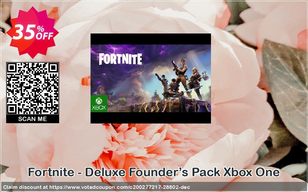 Fortnite - Deluxe Founder’s Pack Xbox One Coupon Code Apr 2024, 35% OFF - VotedCoupon
