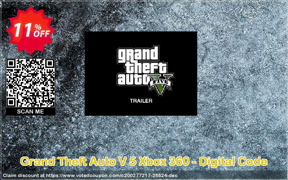 Grand Theft Auto V 5 Xbox 360 - Digital Code Coupon, discount Grand Theft Auto V 5 Xbox 360 - Digital Code Deal. Promotion: Grand Theft Auto V 5 Xbox 360 - Digital Code Exclusive Easter Sale offer 