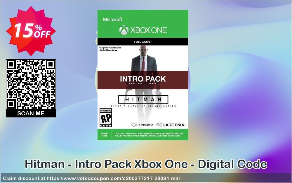 Hitman - Intro Pack Xbox One - Digital Code Coupon Code Apr 2024, 15% OFF - VotedCoupon