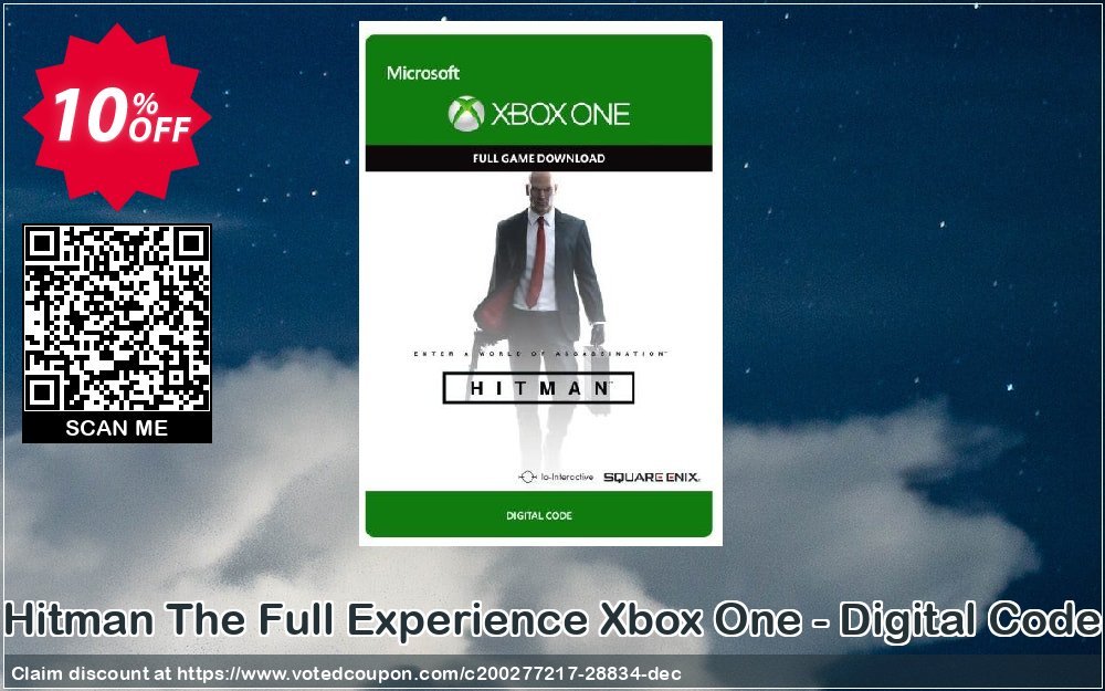 Hitman The Full Experience Xbox One - Digital Code Coupon Code Apr 2024, 10% OFF - VotedCoupon