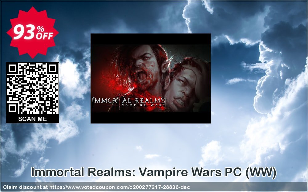 Immortal Realms: Vampire Wars PC, WW  Coupon, discount Immortal Realms: Vampire Wars PC (WW) Deal. Promotion: Immortal Realms: Vampire Wars PC (WW) Exclusive Easter Sale offer 