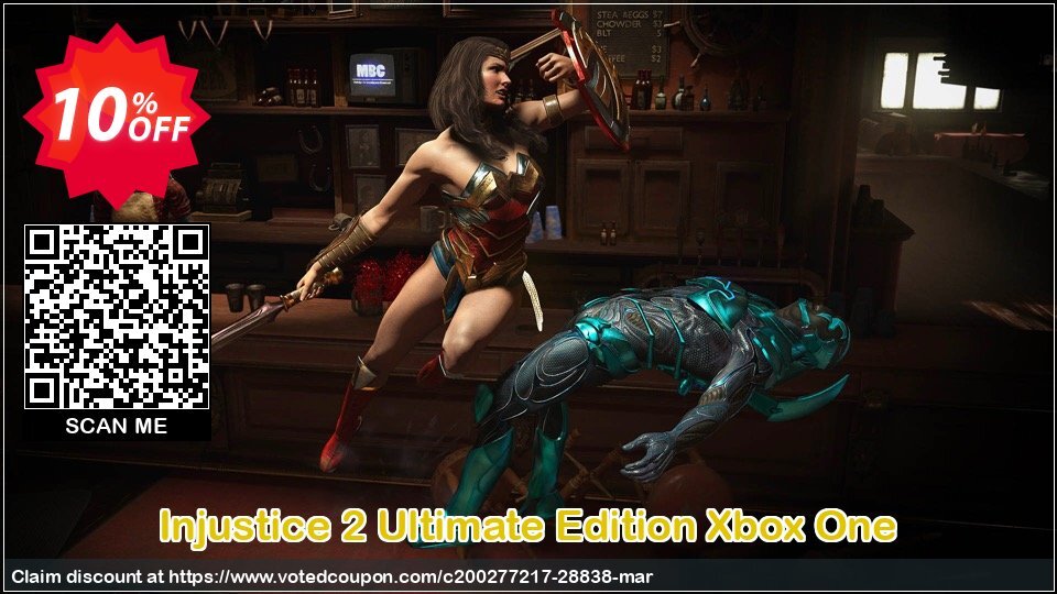 Injustice 2 Ultimate Edition Xbox One Coupon Code Apr 2024, 10% OFF - VotedCoupon