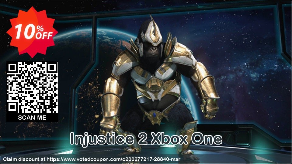 Injustice 2 Xbox One Coupon, discount Injustice 2 Xbox One Deal. Promotion: Injustice 2 Xbox One Exclusive Easter Sale offer 