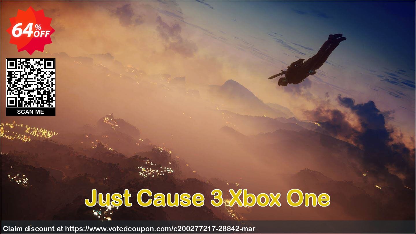 Just Cause 3 Xbox One Coupon Code Apr 2024, 64% OFF - VotedCoupon