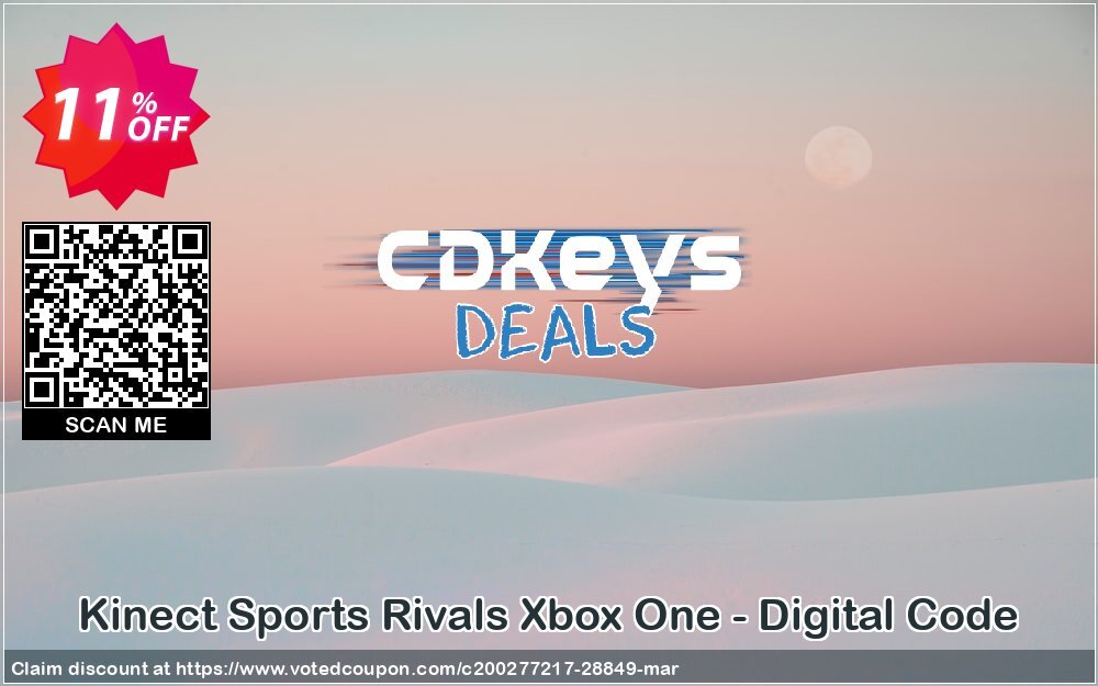 Kinect Sports Rivals Xbox One - Digital Code Coupon Code May 2024, 11% OFF - VotedCoupon