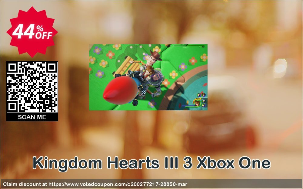 Kingdom Hearts III 3 Xbox One Coupon Code May 2024, 44% OFF - VotedCoupon