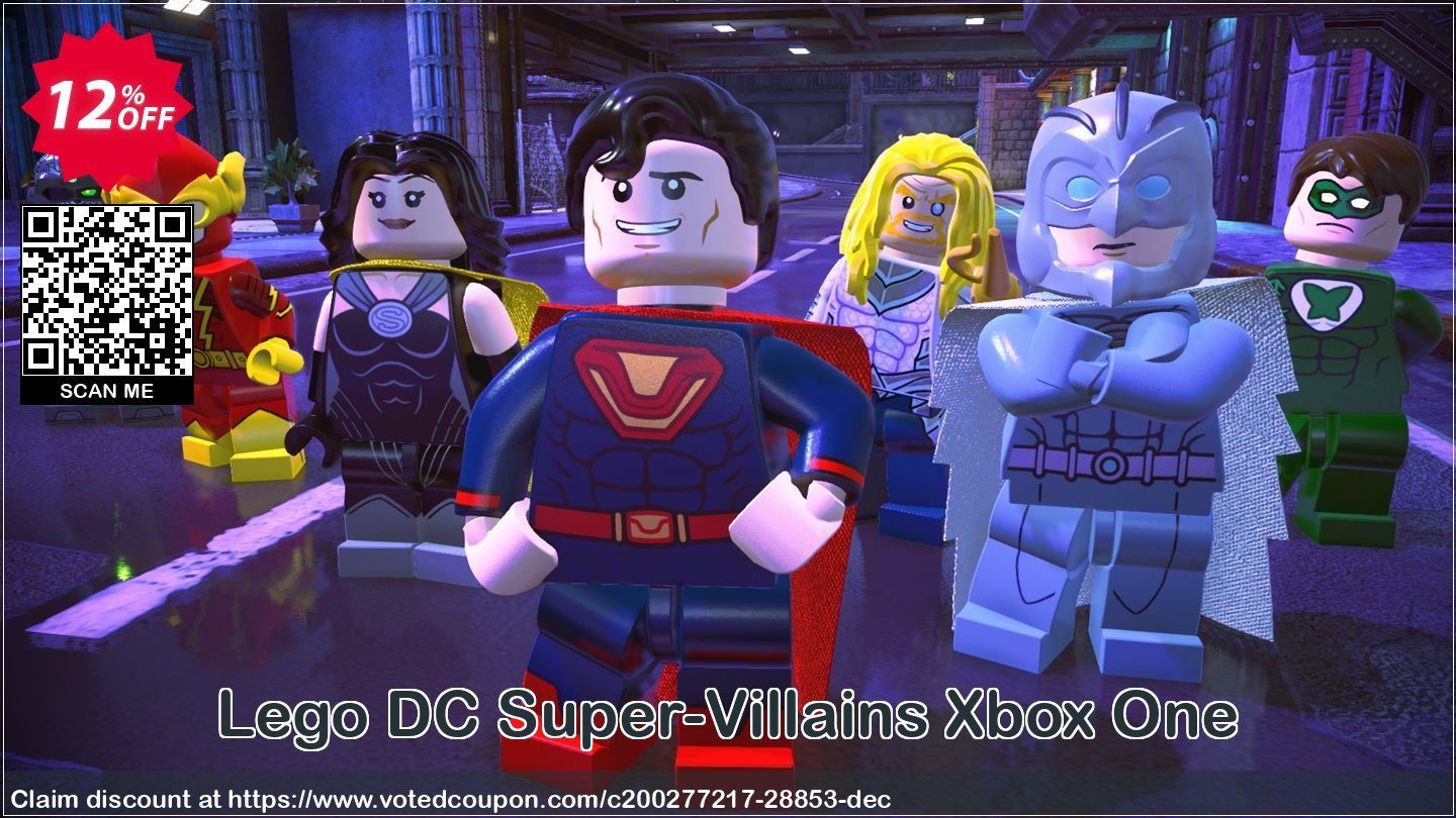 Lego DC Super-Villains Xbox One Coupon Code May 2024, 12% OFF - VotedCoupon