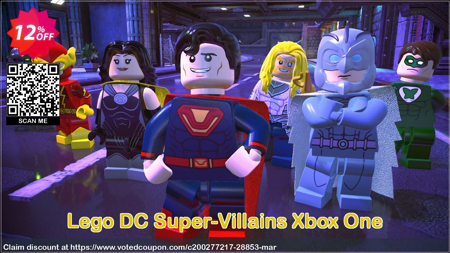 Lego DC Super-Villains Xbox One Coupon Code May 2024, 12% OFF - VotedCoupon