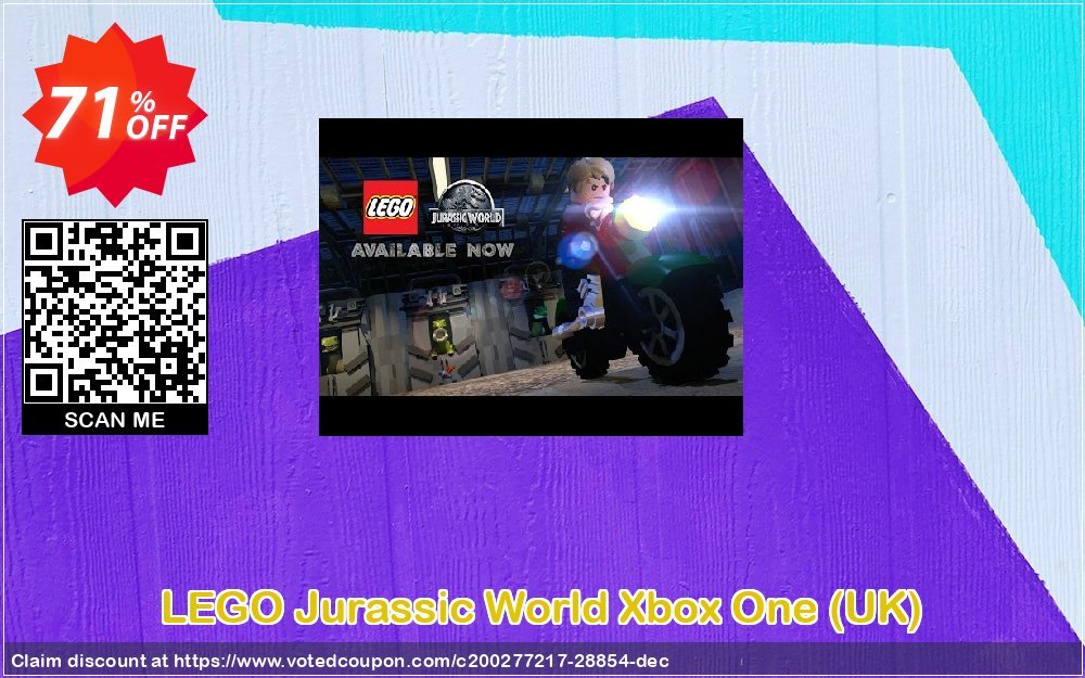 LEGO Jurassic World Xbox One, UK 
