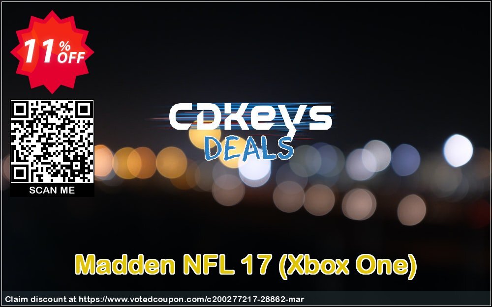 Madden NFL 17, Xbox One  Coupon Code Mar 2024, 11% OFF - VotedCoupon