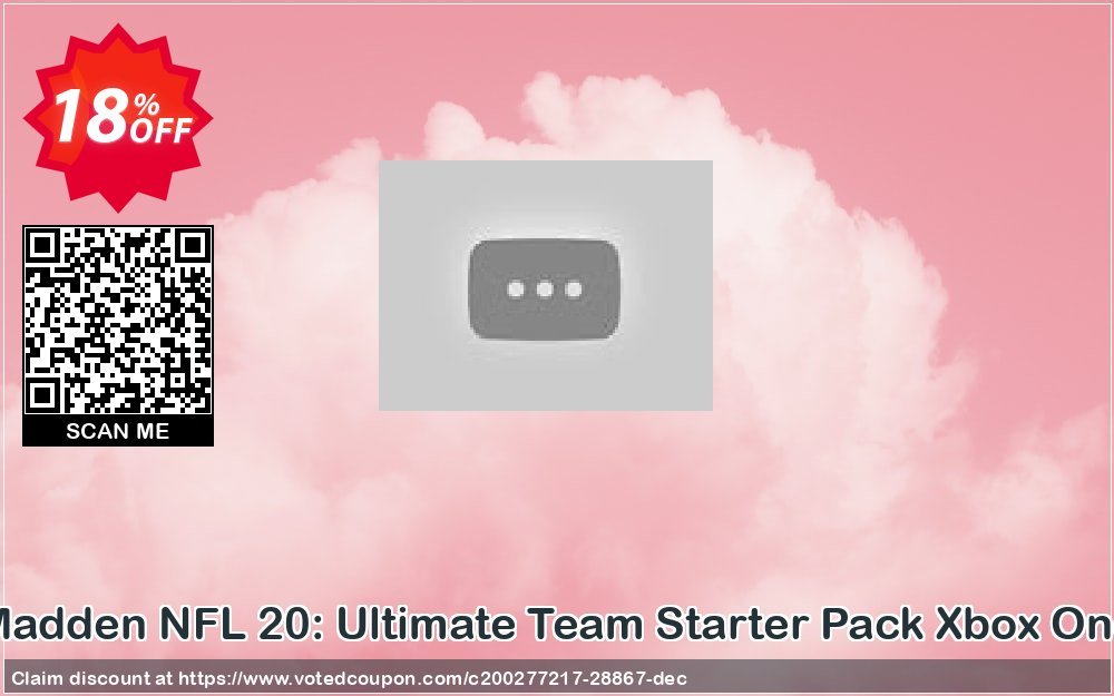 Madden NFL 20: Ultimate Team Starter Pack Xbox One Coupon Code Apr 2024, 18% OFF - VotedCoupon