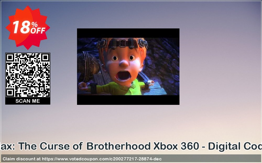 Max: The Curse of Brotherhood Xbox 360 - Digital Code Coupon Code Apr 2024, 18% OFF - VotedCoupon