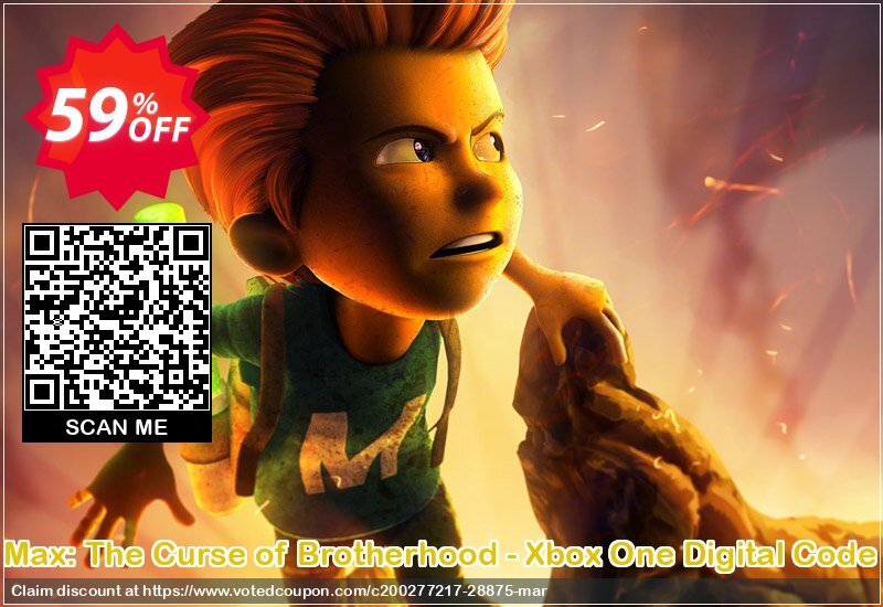 Max: The Curse of Brotherhood - Xbox One Digital Code Coupon, discount Max: The Curse of Brotherhood - Xbox One Digital Code Deal. Promotion: Max: The Curse of Brotherhood - Xbox One Digital Code Exclusive Easter Sale offer 