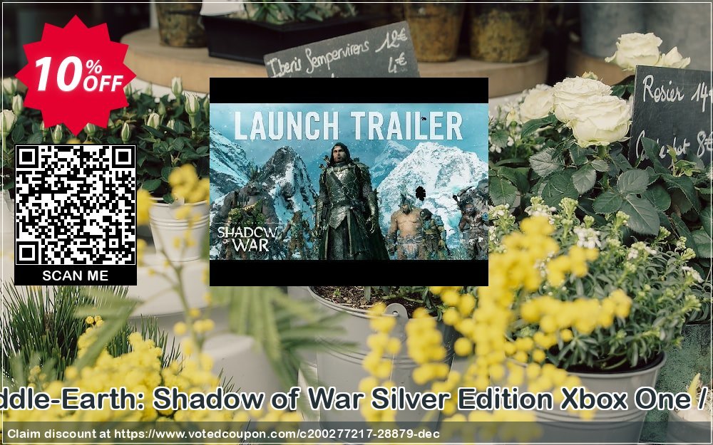 Middle-Earth: Shadow of War Silver Edition Xbox One / PC Coupon Code Apr 2024, 10% OFF - VotedCoupon