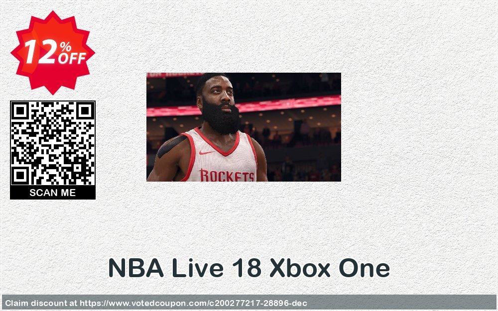 NBA Live 18 Xbox One Coupon Code Apr 2024, 12% OFF - VotedCoupon