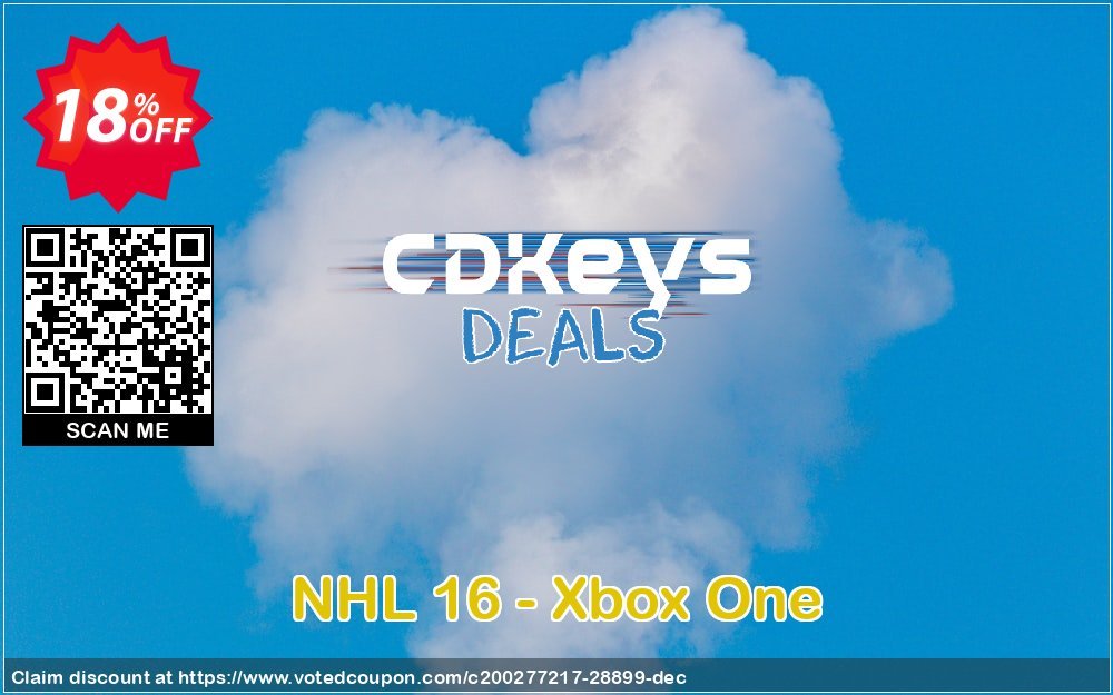 NHL 16 - Xbox One Coupon, discount NHL 16 - Xbox One Deal. Promotion: NHL 16 - Xbox One Exclusive Easter Sale offer 
