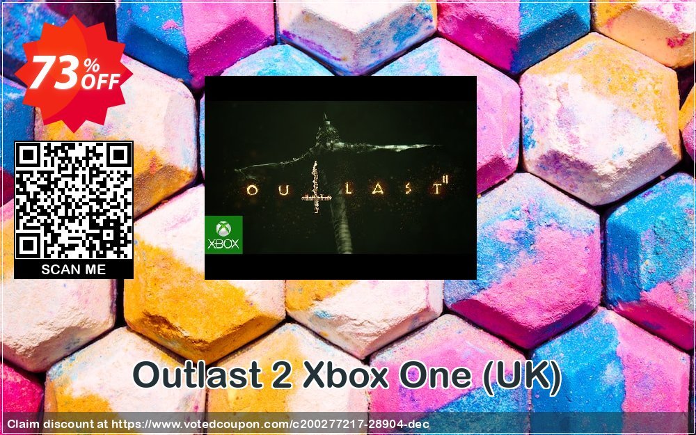 Outlast 2 Xbox One, UK  Coupon, discount Outlast 2 Xbox One (UK) Deal. Promotion: Outlast 2 Xbox One (UK) Exclusive Easter Sale offer 