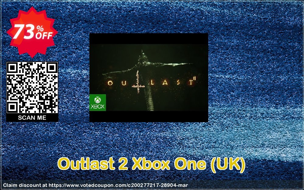 Outlast 2 Xbox One, UK  Coupon, discount Outlast 2 Xbox One (UK) Deal. Promotion: Outlast 2 Xbox One (UK) Exclusive Easter Sale offer 