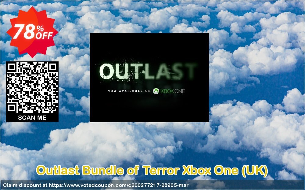 Outlast Bundle of Terror Xbox One, UK  Coupon, discount Outlast Bundle of Terror Xbox One (UK) Deal. Promotion: Outlast Bundle of Terror Xbox One (UK) Exclusive Easter Sale offer 