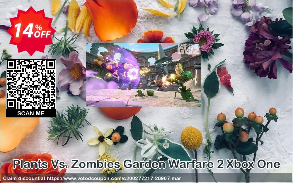 Plants Vs. Zombies Garden Warfare 2 Xbox One Coupon, discount Plants Vs. Zombies Garden Warfare 2 Xbox One Deal. Promotion: Plants Vs. Zombies Garden Warfare 2 Xbox One Exclusive Easter Sale offer 