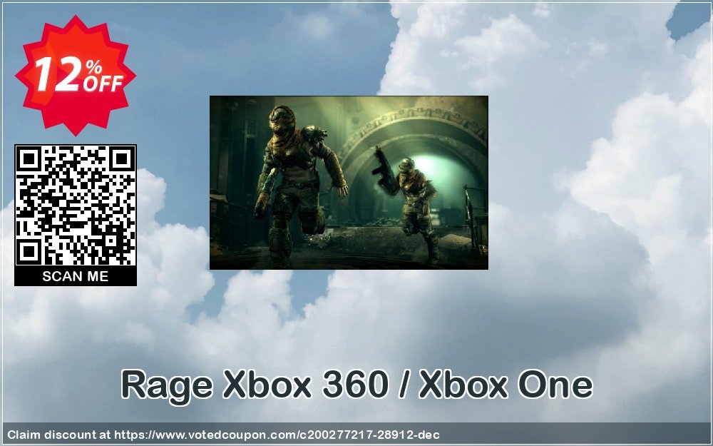 Rage Xbox 360 / Xbox One Coupon Code Apr 2024, 12% OFF - VotedCoupon