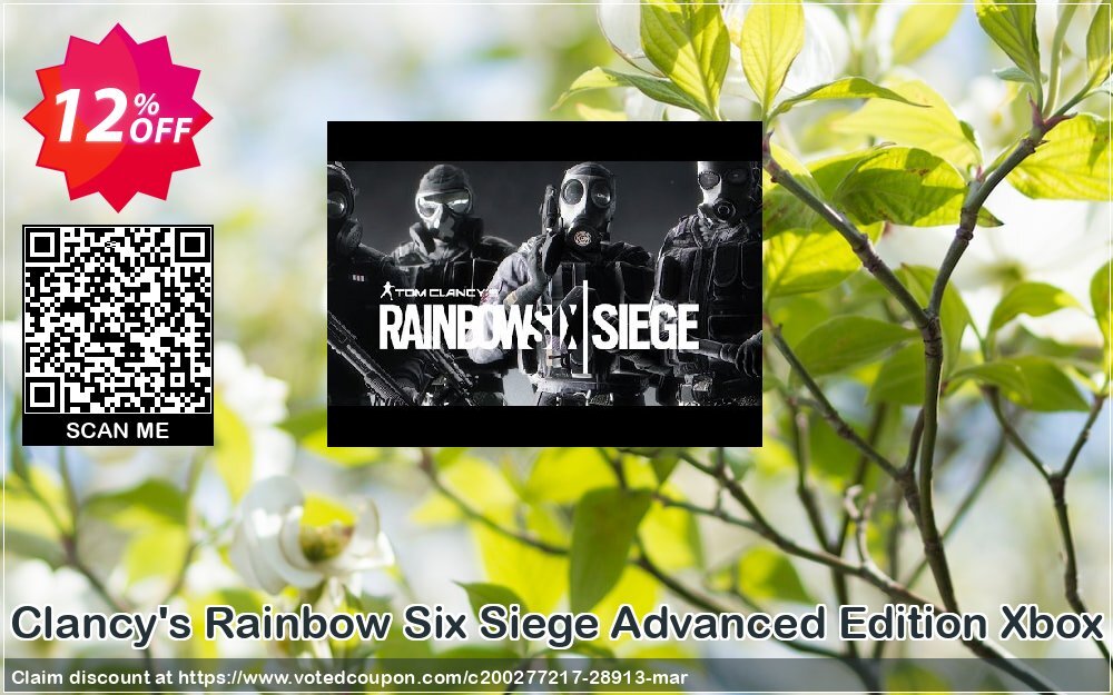 Tom Clancy's Rainbow Six Siege Advanced Edition Xbox One Coupon Code Apr 2024, 12% OFF - VotedCoupon