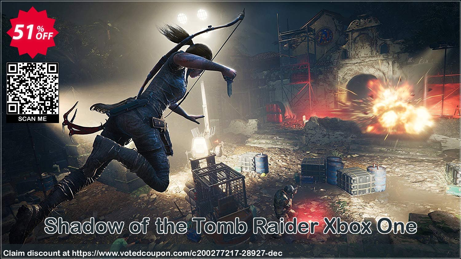 Shadow of the Tomb Raider Xbox One Coupon Code May 2024, 51% OFF - VotedCoupon