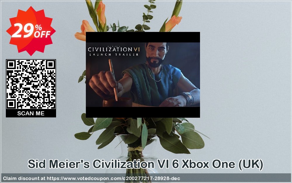 Sid Meier's Civilization VI 6 Xbox One, UK  Coupon Code May 2024, 29% OFF - VotedCoupon
