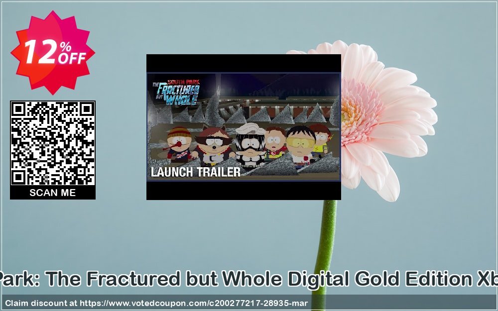 South Park: The Fractured but Whole Digital Gold Edition Xbox One Coupon, discount South Park: The Fractured but Whole Digital Gold Edition Xbox One Deal. Promotion: South Park: The Fractured but Whole Digital Gold Edition Xbox One Exclusive Easter Sale offer 