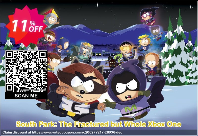 South Park: The Fractured but Whole Xbox One Coupon Code Apr 2024, 11% OFF - VotedCoupon