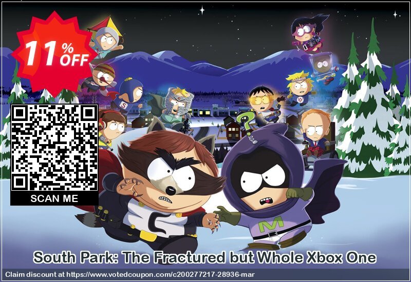 South Park: The Fractured but Whole Xbox One Coupon Code Apr 2024, 11% OFF - VotedCoupon