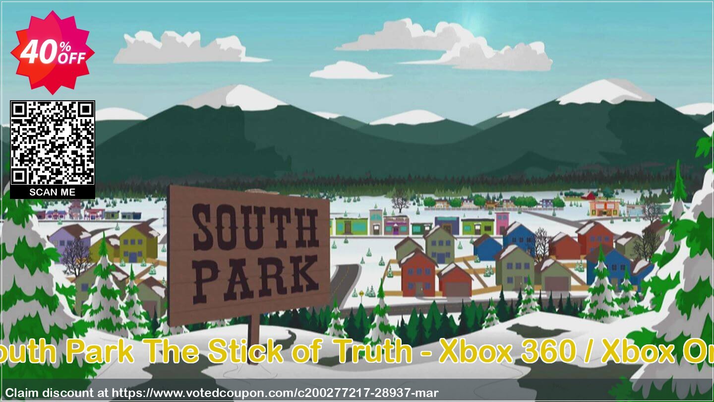 South Park The Stick of Truth - Xbox 360 / Xbox One Coupon Code Apr 2024, 40% OFF - VotedCoupon