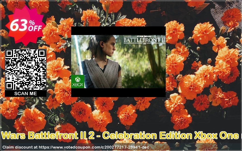 Star Wars Battlefront II 2 - Celebration Edition Xbox One, UK  Coupon Code Apr 2024, 63% OFF - VotedCoupon
