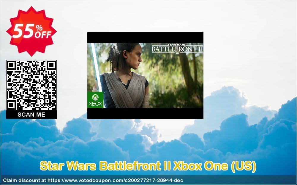 Star Wars Battlefront II Xbox One, US  Coupon, discount Star Wars Battlefront II Xbox One (US) Deal. Promotion: Star Wars Battlefront II Xbox One (US) Exclusive Easter Sale offer 