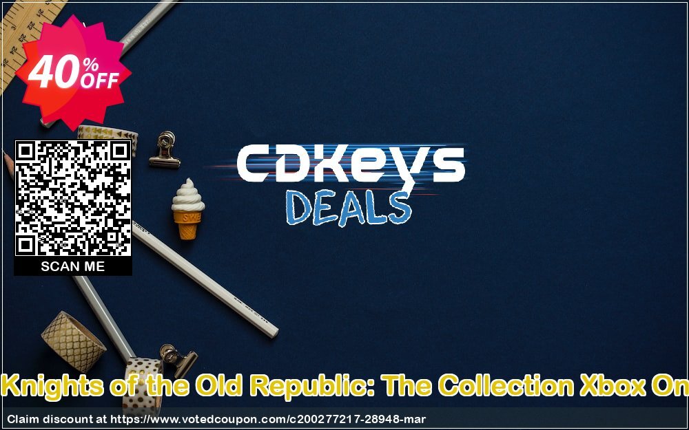 Star Wars - Knights of the Old Republic: The Collection Xbox One/ Xbox 360 Coupon Code Apr 2024, 40% OFF - VotedCoupon