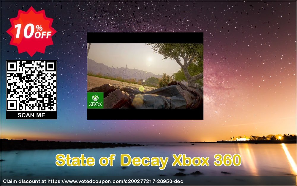 State of Decay Xbox 360 Coupon, discount State of Decay Xbox 360 Deal. Promotion: State of Decay Xbox 360 Exclusive Easter Sale offer 