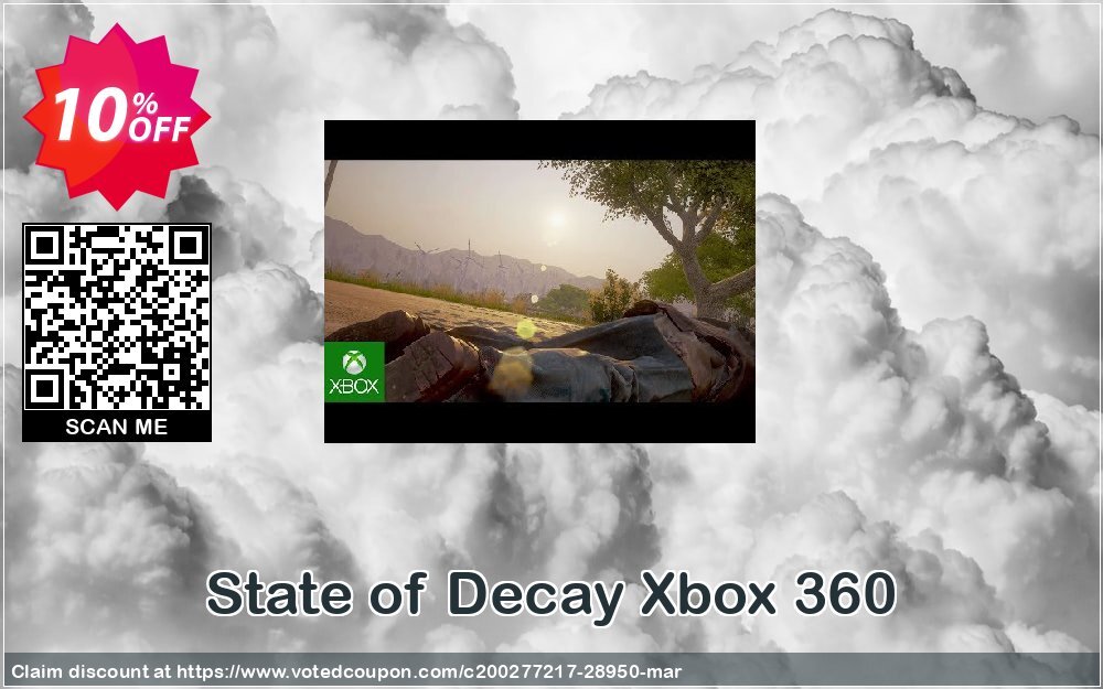 State of Decay Xbox 360 Coupon, discount State of Decay Xbox 360 Deal. Promotion: State of Decay Xbox 360 Exclusive Easter Sale offer 