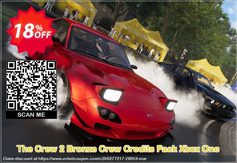 The Crew 2 Bronze Crew Credits Pack Xbox One Coupon Code May 2024, 18% OFF - VotedCoupon