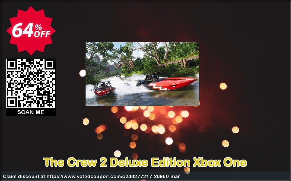 The Crew 2 Deluxe Edition Xbox One Coupon Code May 2024, 64% OFF - VotedCoupon