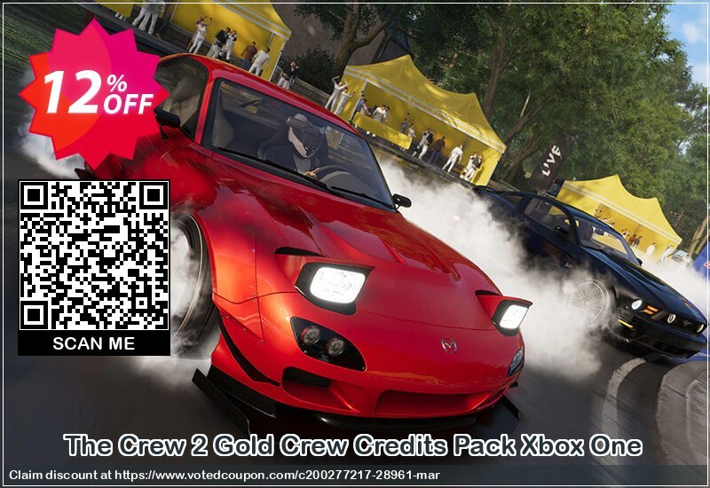 The Crew 2 Gold Crew Credits Pack Xbox One Coupon Code Apr 2024, 12% OFF - VotedCoupon