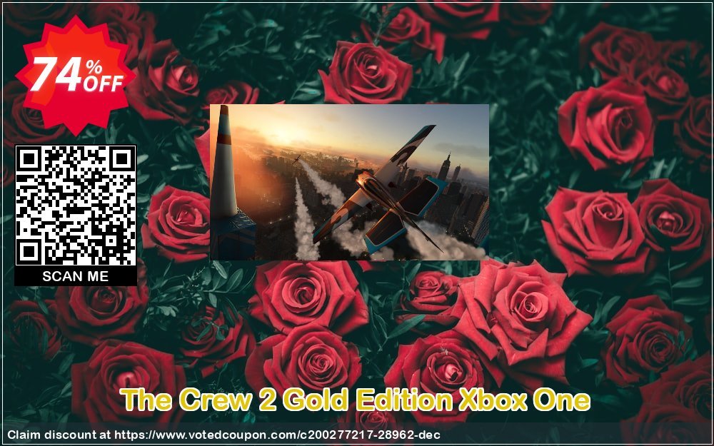 The Crew 2 Gold Edition Xbox One Coupon Code May 2024, 74% OFF - VotedCoupon
