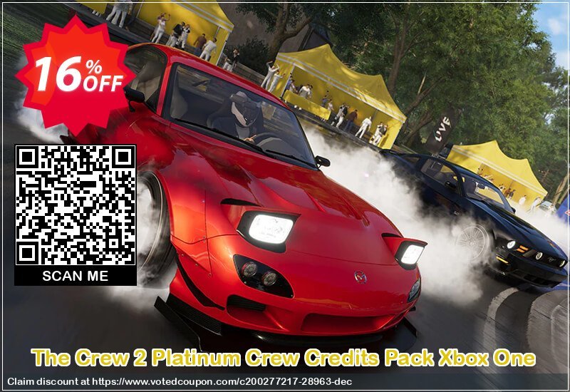 The Crew 2 Platinum Crew Credits Pack Xbox One Coupon Code May 2024, 16% OFF - VotedCoupon